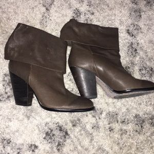 Vince Camuto Brown leather booties